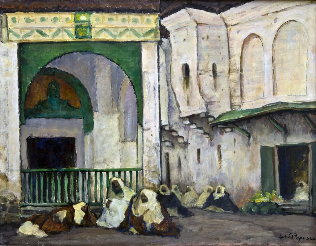 Stradă din Maroc, by Ștefan Popescu, 1929