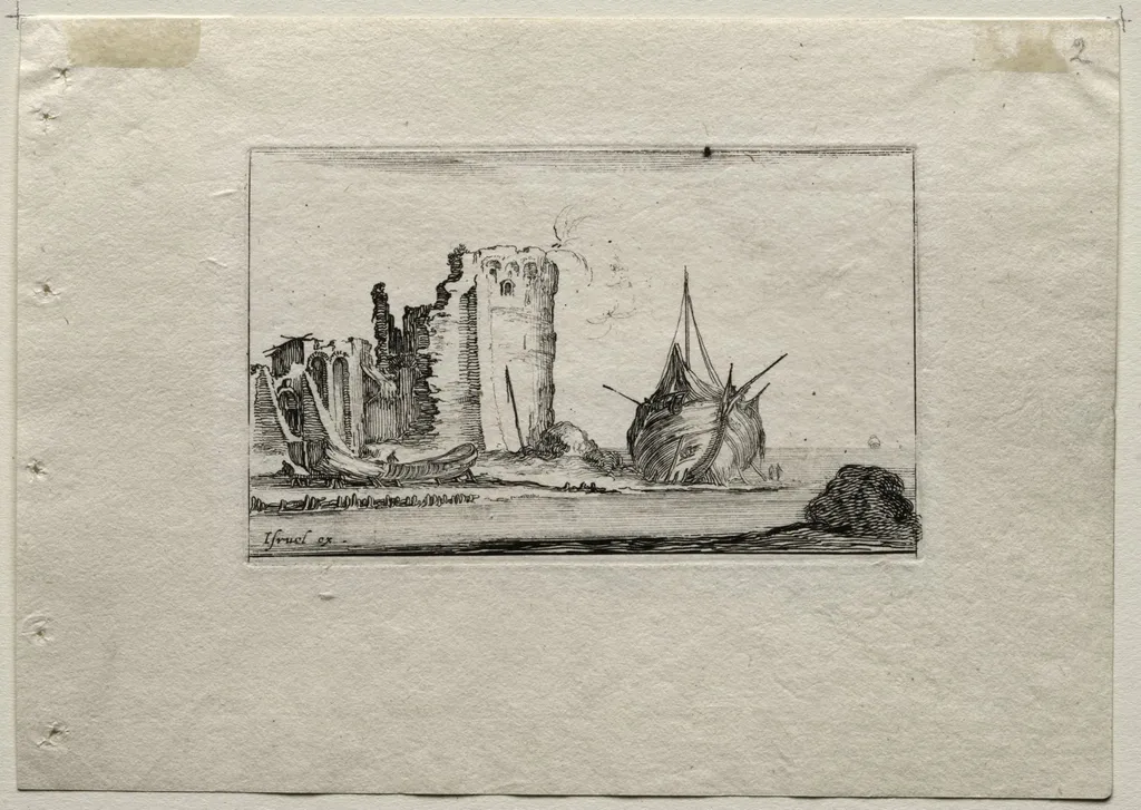 Caprices: Marine, by Stefano Della Bella, 1642