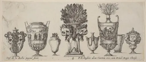 Fantastic Vases, by Stefano Della Bella
