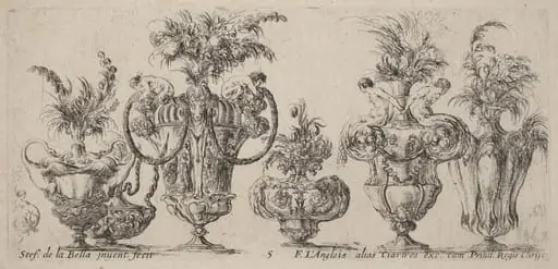 Fantastic Vases, by Stefano Della Bella