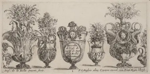 Fantastic Vases, by Stefano Della Bella