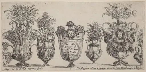Fantastic Vases, by Stefano Della Bella