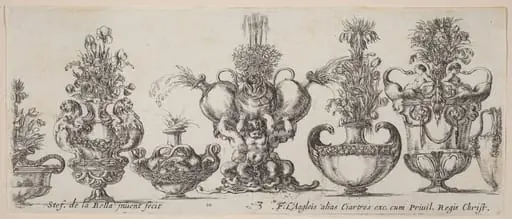 Fantastic Vases, by Stefano Della Bella
