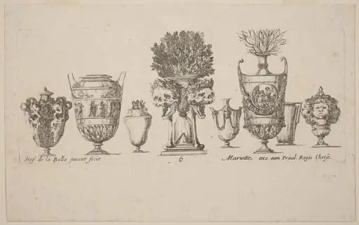 Fantastic Vases, by Stefano Della Bella