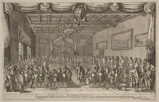 The Banquet of the Piacevoli, by Stefano Della Bella
