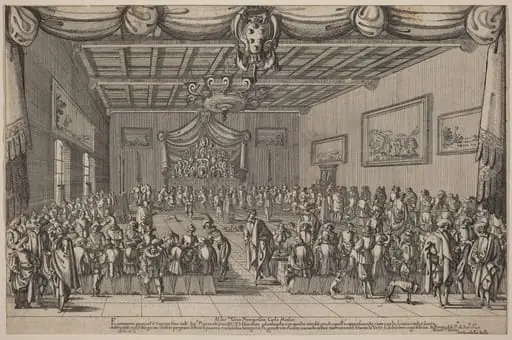 The Banquet of the Piacevoli, by Stefano Della Bella