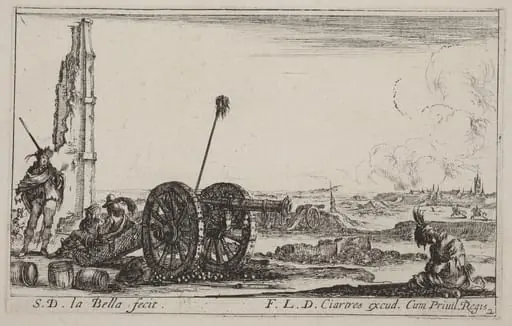 The Cannon, by Stefano Della Bella
