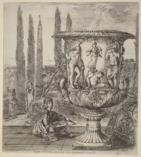 The Vase of the Medici, by Stefano Della Bella