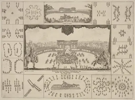 Tournament Executed in Florence for the Marriage of Grand Duke Ferdinand I, by Stefano Della Bella