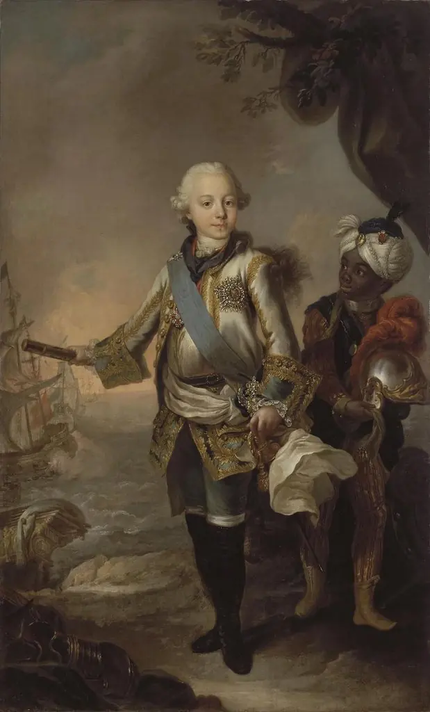 Portrait of Grand Duke Pavel Petrovich, by Stefano Torelli