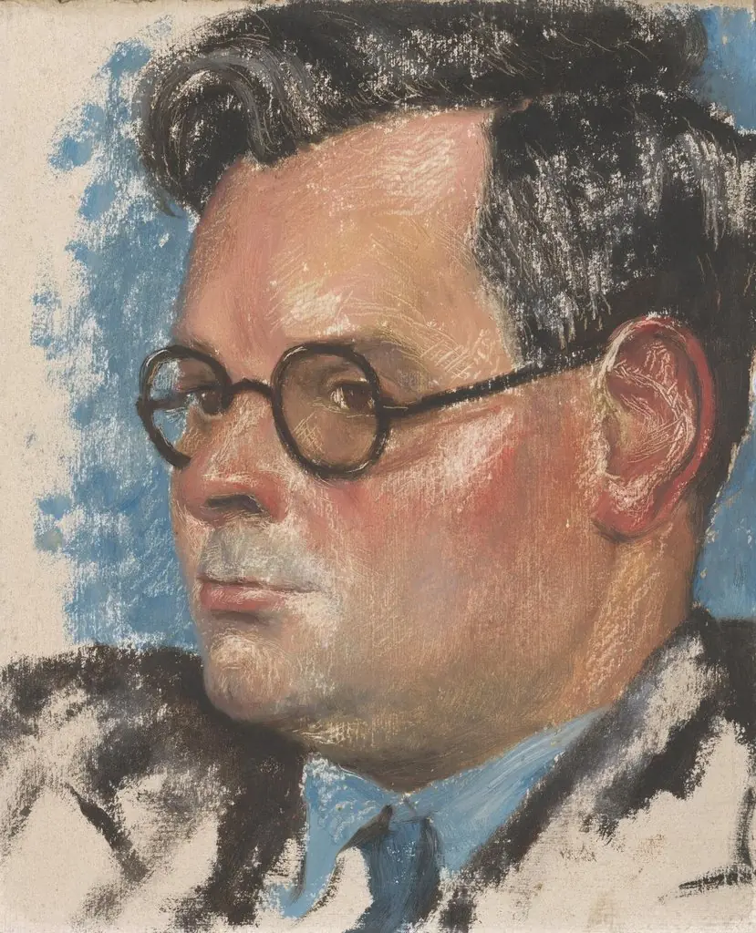 Raymond Postgate, by Stella Bowen