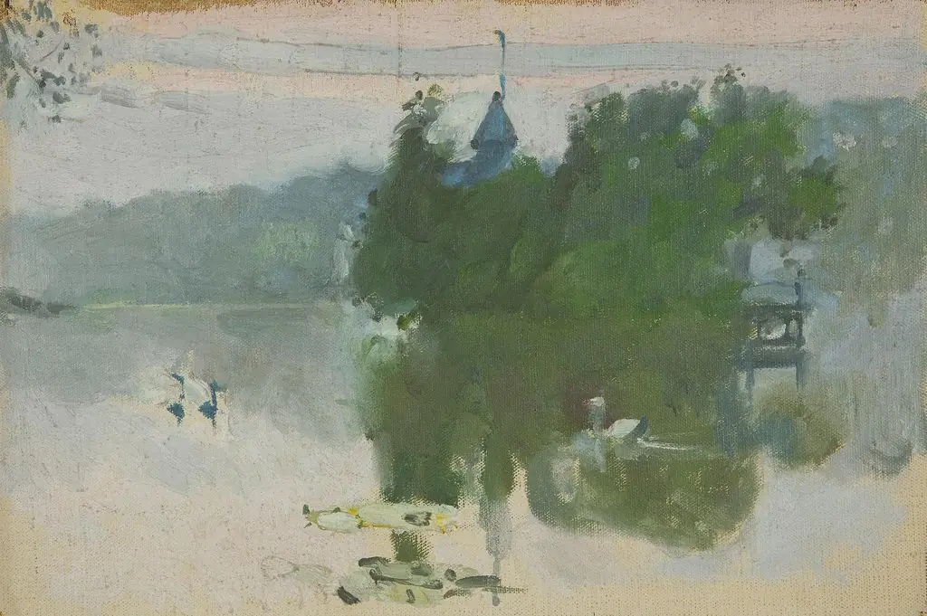 Landscape. Sketch, by Stepan Yaremich