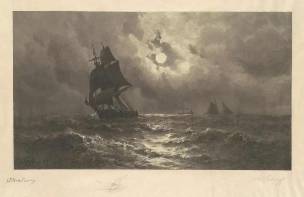 Going Westward, by Stephen Alonzo Schoff, ink, 1888