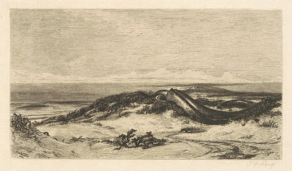 The Sea Serpent, by Stephen Alonzo Schoff, ink, 1880