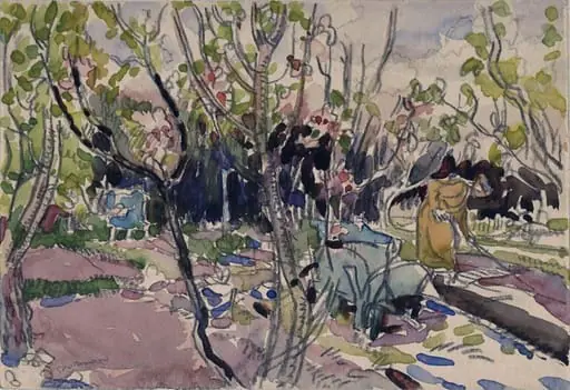 Scene in a Garden, by Stephen Spurrier