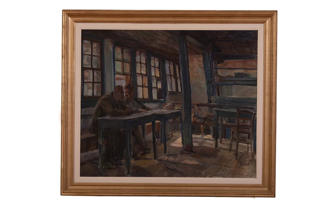 Cafenea (Interior de cafenea), by Steriadi Al. Jean, 1850