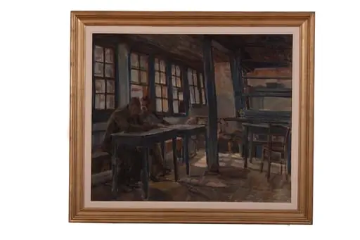 Cafenea (Interior de cafenea), by Steriadi Al. Jean