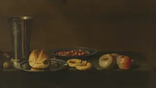 Still life with berries