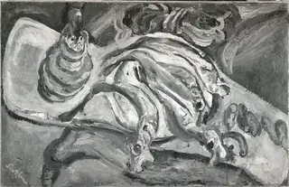 Still Life with Fish, by Chaïm Soutine
