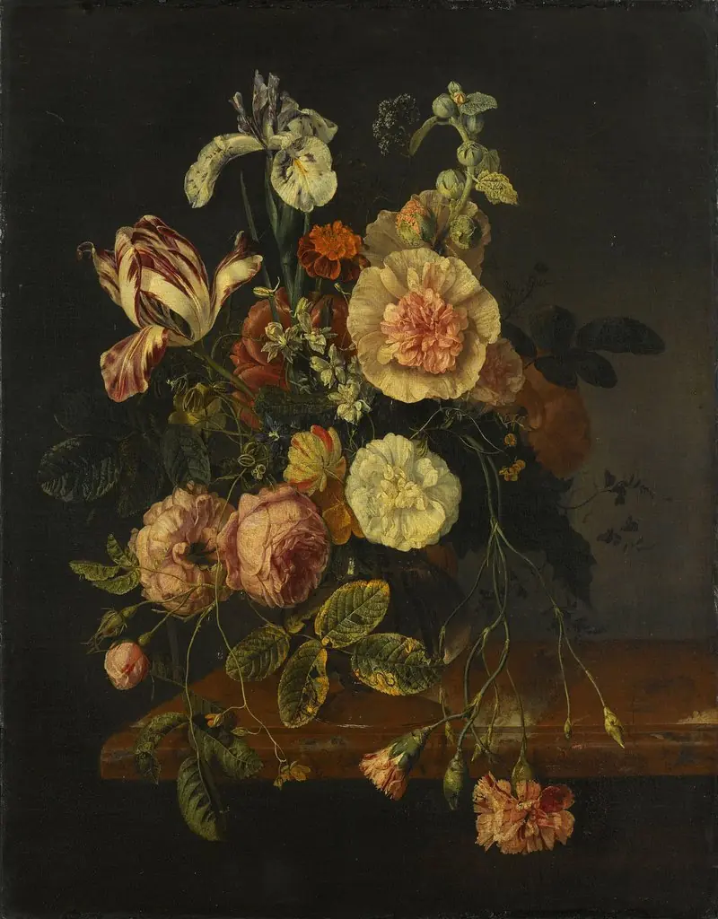 Still life with flowers