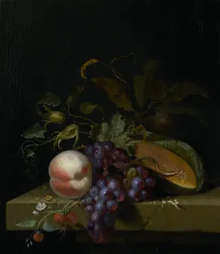 Still life with fruit, by Pieter Gallis