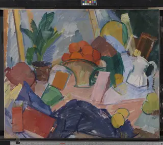 Still Life with Oranges in a Basket