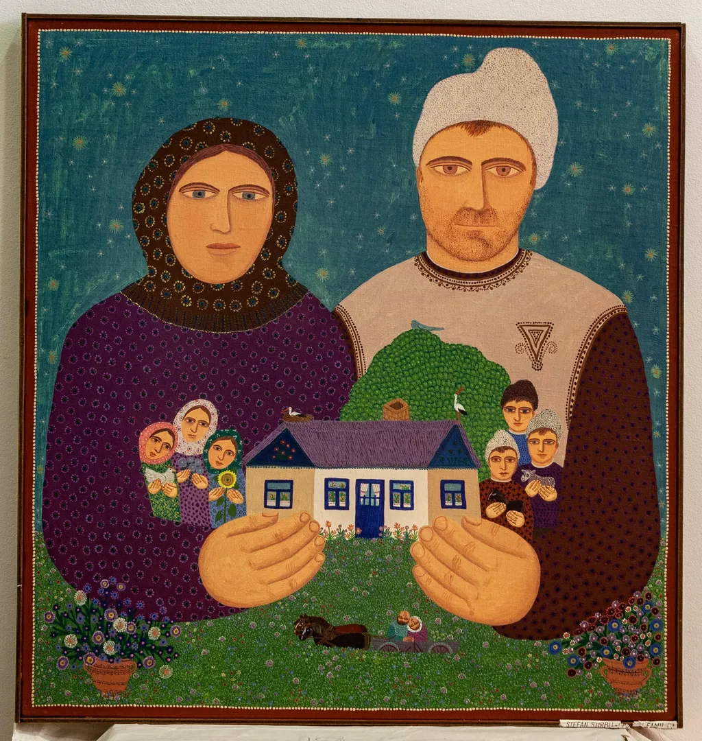 Omagiu familiei, by Știrbu Ștefan, 1976