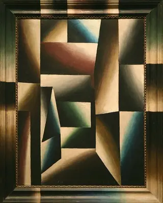 Strasse auf Helgoland II, by Arthur Segal