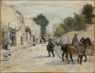 Street Scene, by Jean-François Raffaëlli