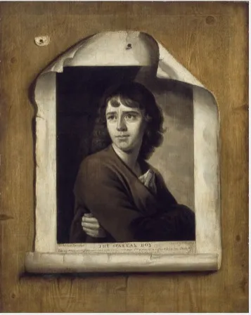 Trompe L'Oeil (The Spartan Boy), by Strickland Lowry, oil