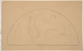 Study for a Lunette