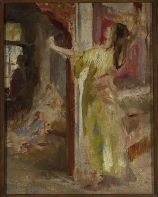 Study for the painting “Potocka in Bakhchisaray”, by Jan Ciągliński