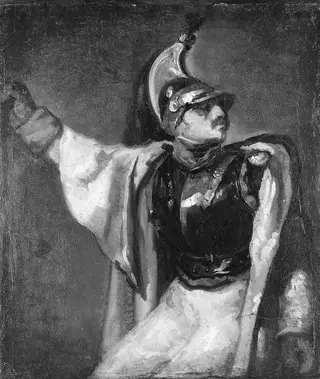Study for Wounded Cuirassier, 1850