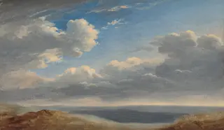Study of Clouds over the Roman Campagna