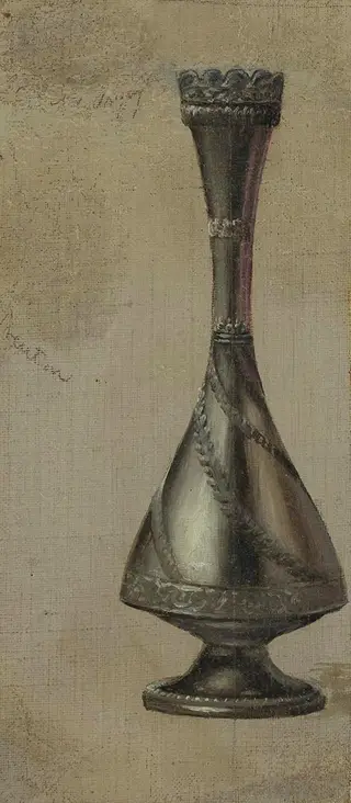 Study of Silver Vase