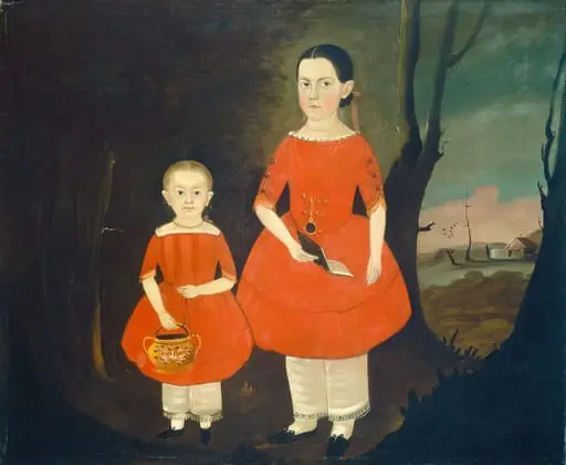 Sisters in Red, by Sturtevant J. Hamblin
