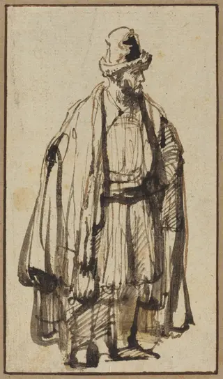 An Oriental, by Style of Rembrandt van Rijn
