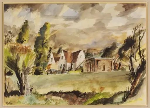 Farm at Bulmer Tye, by Suddaby