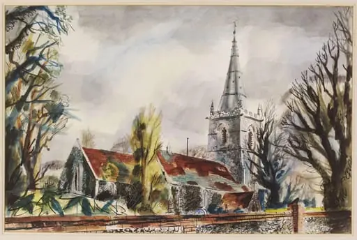St. Edmund's Church, Tendring, Nr. Harwich, by Suddaby