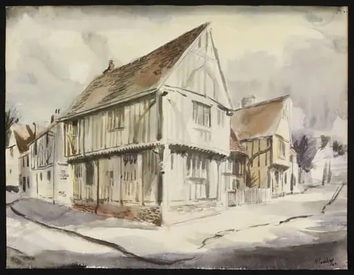 The Wool Hall, Lavenham, by Suddaby
