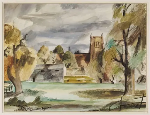 Wickham St. Paul's Church, by Suddaby