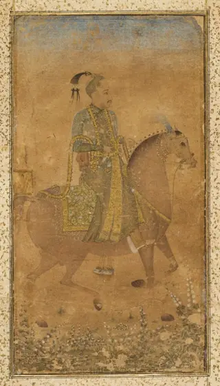Sultan Abdullah Qutb Shah (1614-74) on Horseback
