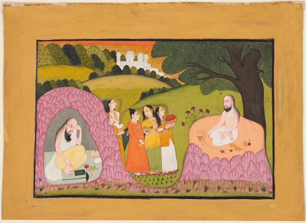 Sultan Ibrahim ibn Adham of Balkh Visited by Angels, unspecified, 1740