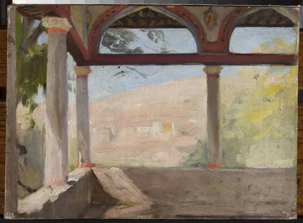 Summer house of Maria Potocka in Bakhchisaray. From the journey to Crimea