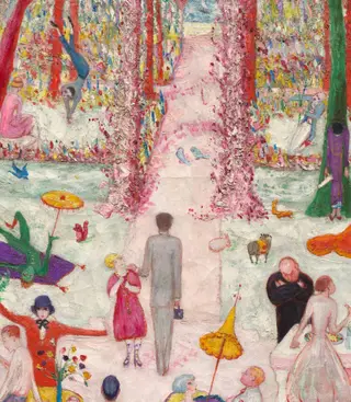 Sunday Afternoon in the Country, by Florine Stettheimer