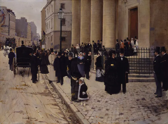 Sunday at the Church of Saint-Philippe-du-Roule, Paris