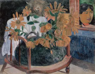 Sunflowers, by Paul Gauguin