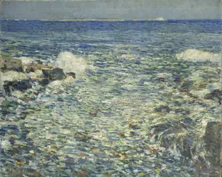 Surf, Isles of Shoals, by Childe Hassam