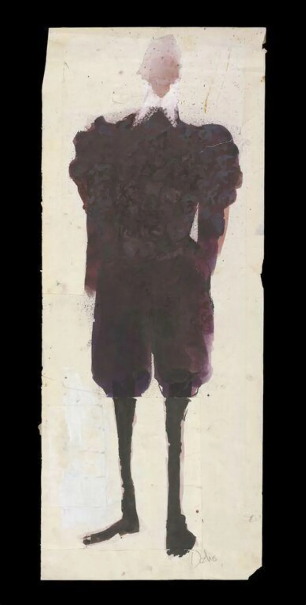 Untitled, by Susan Ayers, paint, 1950