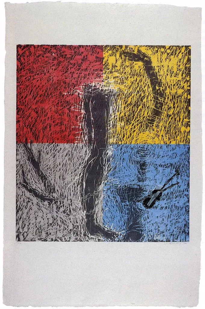 Untitled, by Susan Rothenberg, ink, 1986